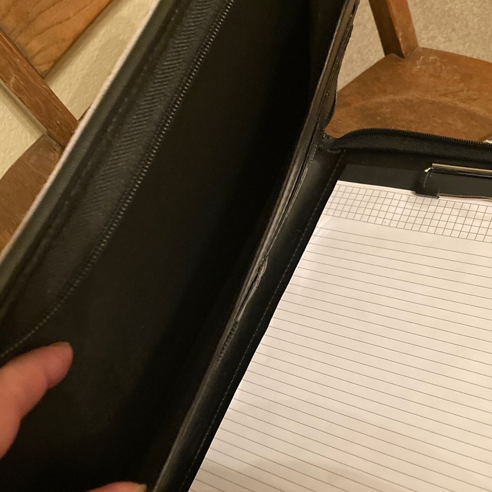 Hair on Hide (HOH)/Leather Binder & Merrick's HOH/Leather Address Book Bundle - Picture 9 of 15